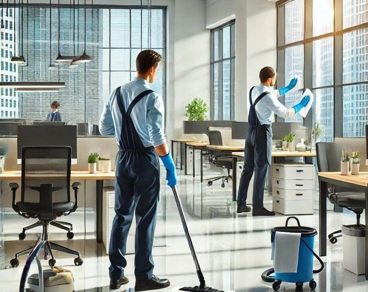 Equipo de limpieza de Soluciones Impecables PRORYCA